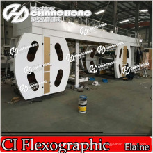 Máquina de impresión Jumbo Paper Flexo / Máquina de impresión de rollo más grande